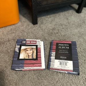 Two photo albums
